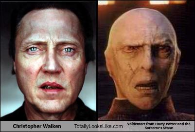 Christopher Walken Totally Looks Like Voldemort from Harry Potter and the Sorceror's Stone