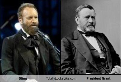 Sting Totally Looks Like President Grant