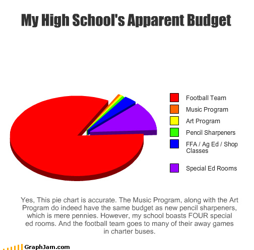 My High School's Apparent Budget