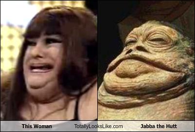 This Woman Totally Looks Like Jabba the Hutt