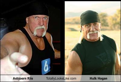 Asbjoern Riis Totally Looks Like Hulk Hogan