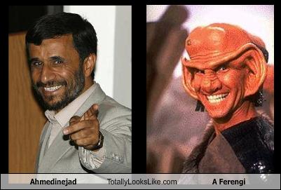Ahmedinejad Totally Looks Like A Ferengi