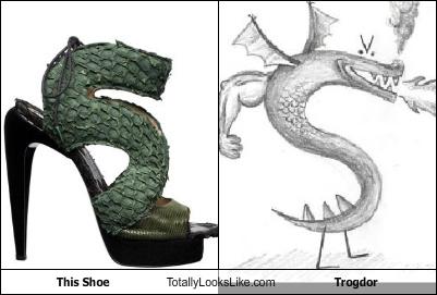 This Shoe Totally Looks Like Trogdor