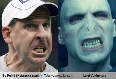 Bo Pelini (Nebraska coach) Totally Looks Like Lord Voldemort