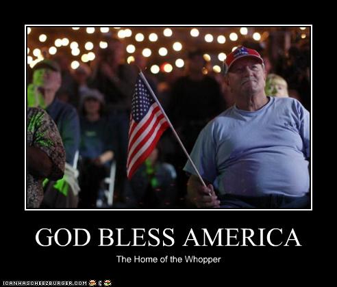 GOD BLESS AMERICA