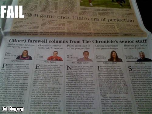 Farewell Fail