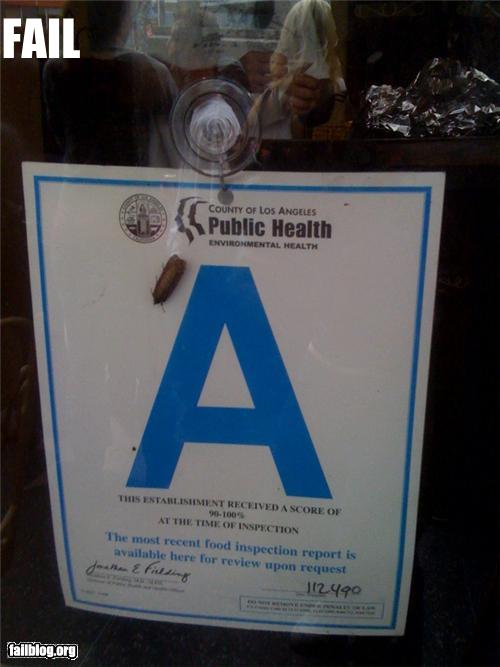 Los Angeles Health Department Fail