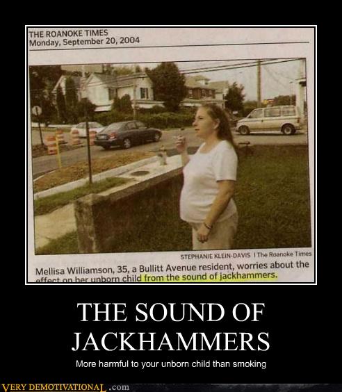 THE SOUND OF JACKHAMMERS