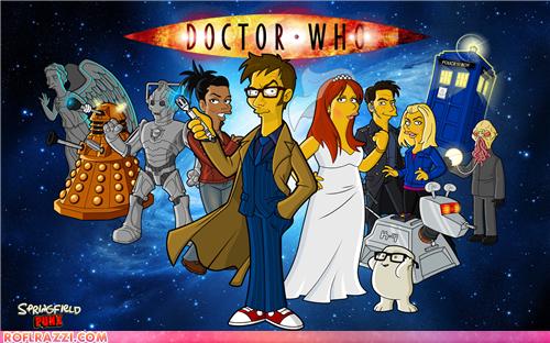 Simpson-nized Doctor Who