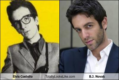 Elvis Costello Totally Looks Like B.J. Novak