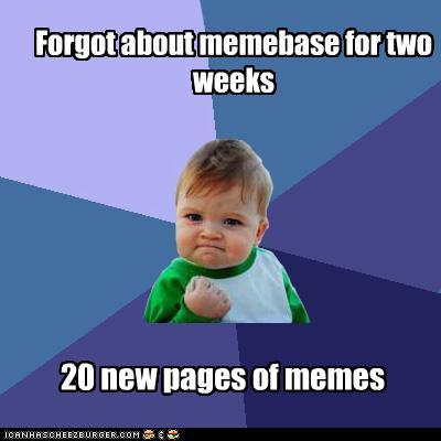 Success Kid: Start Your School Year with More Memebase!