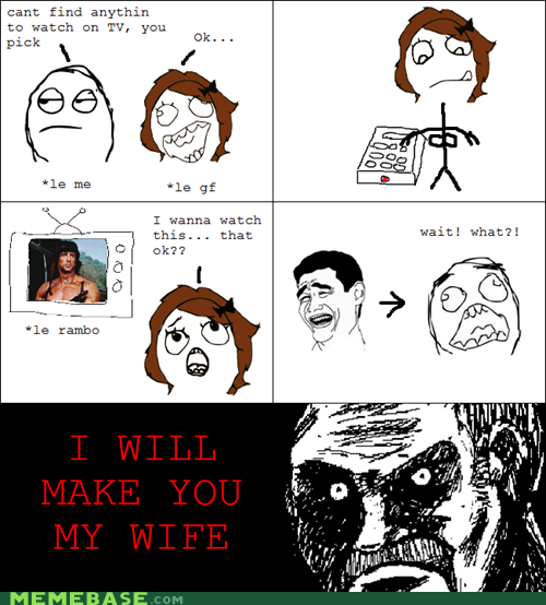 Rage Comics: Rambo Is My Wingman