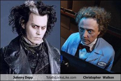 Johnny Depp Totally Looks Like Christopher Walken Totally Looks Like