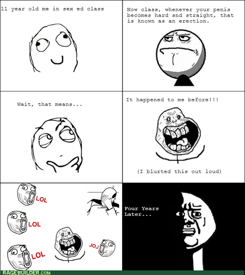Sex Ed Rage Rage Comics Rage Comics