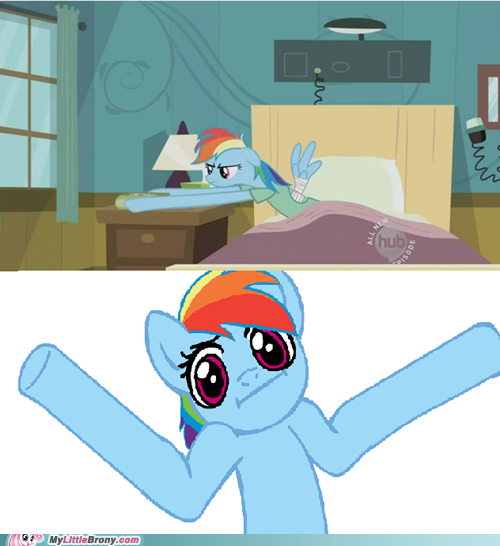 Rainbow Dash is the New Mr. Fantastic