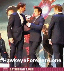 Dating Fails: And Nothing For Hawkeye