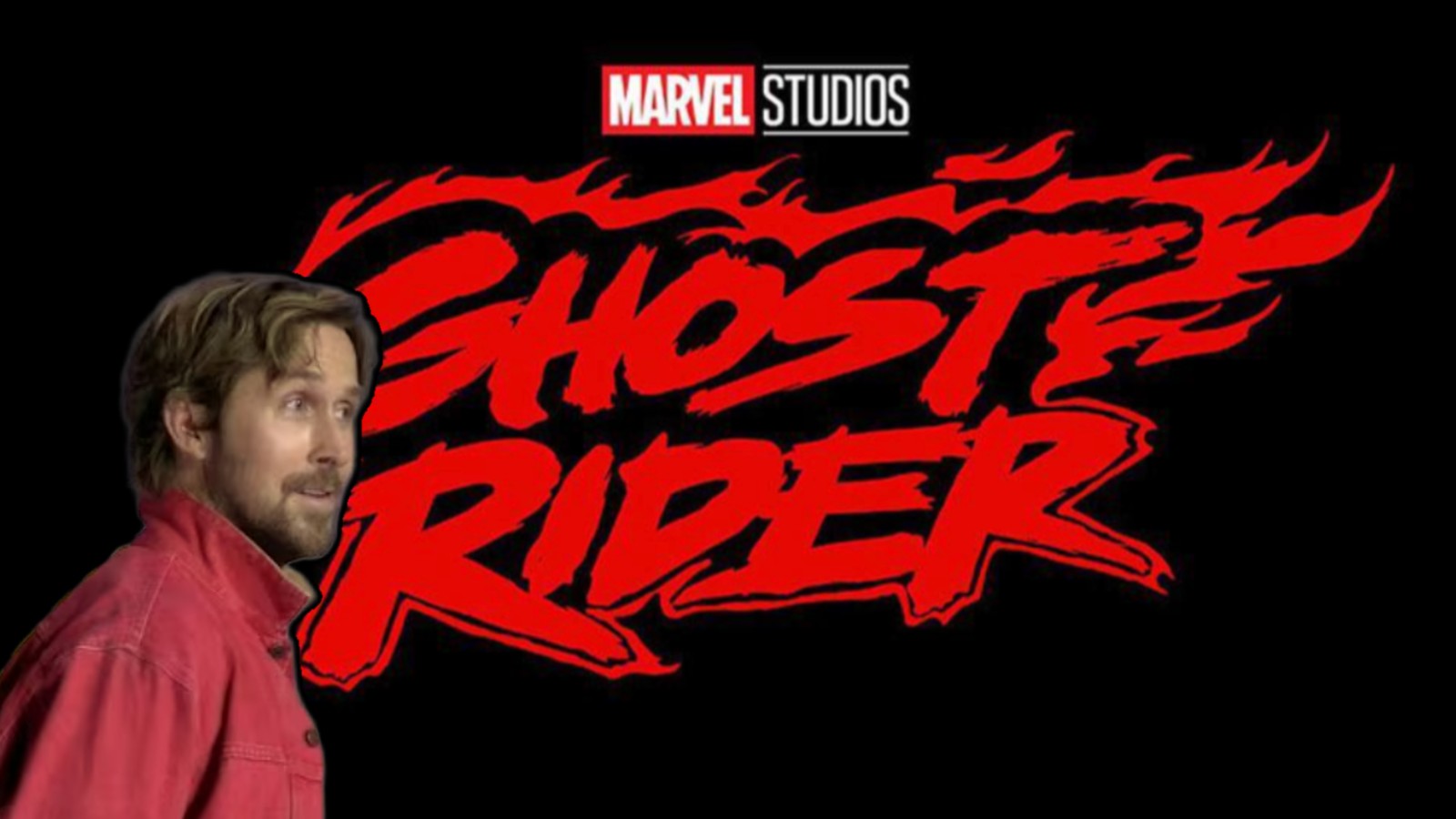 "Ghost Rider" logo for the newest film returns to the 90s logo aesthetic with a cyberpunk flair reminiscent of 2011's "Drive"