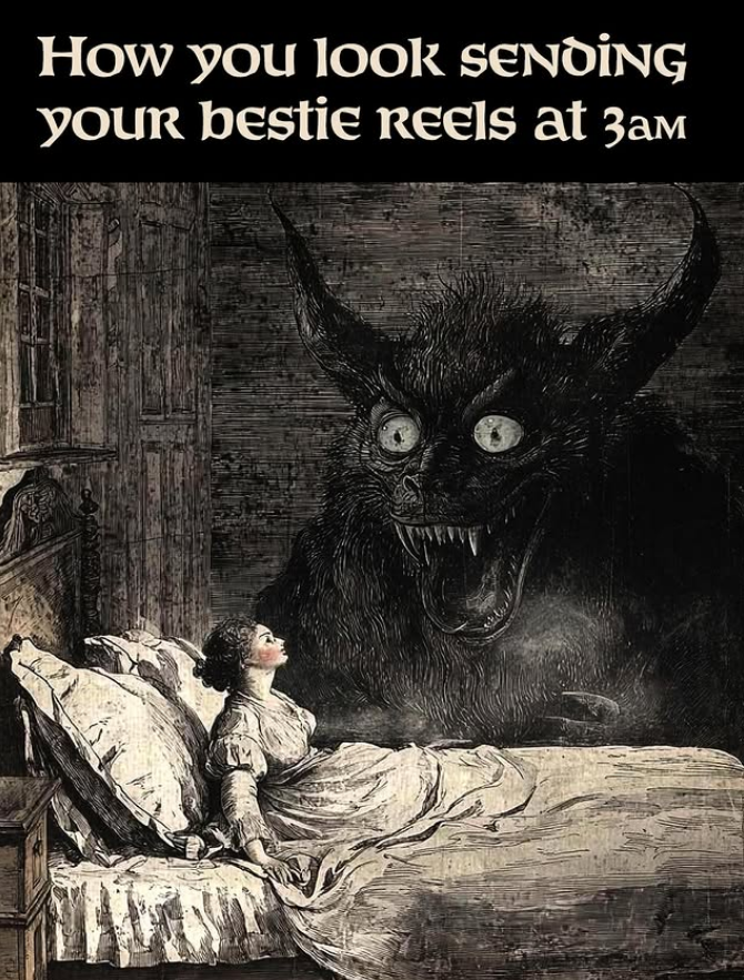 How you loOK SENDING YOUR bestie REELS at 3aм