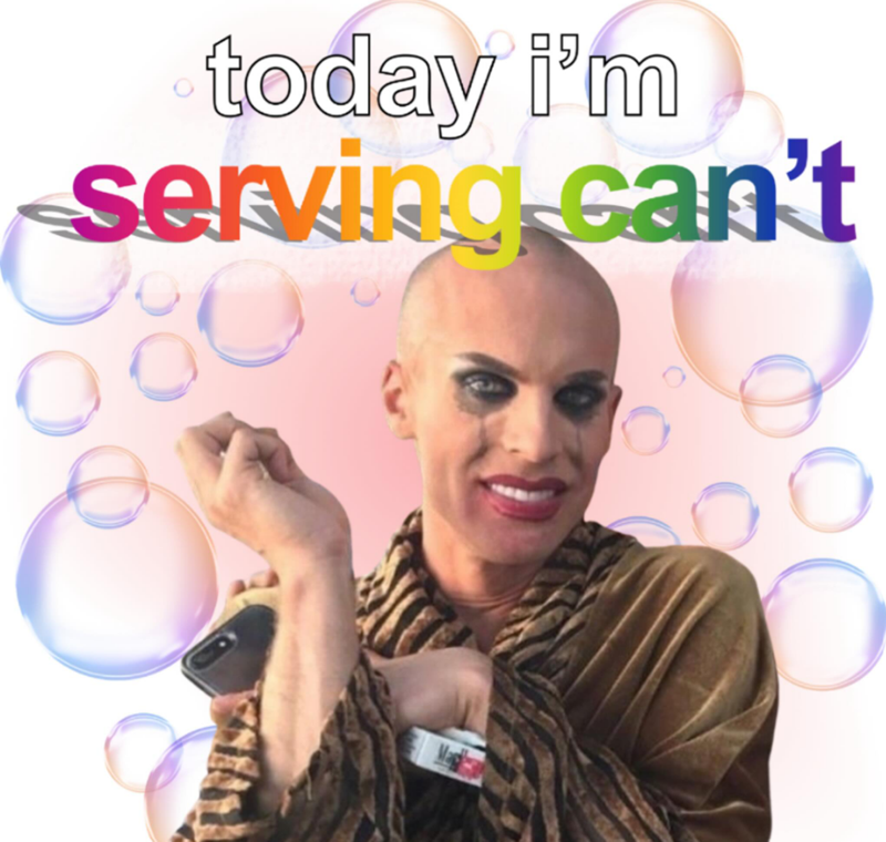 today i'm serving can't
