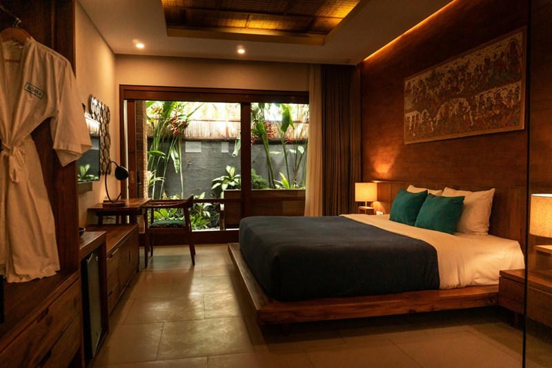 Hotel room in Bali, Indonesia