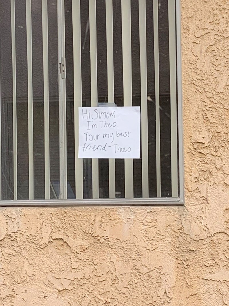 Hi Simon I'm Theo Your my bust friend-Theo