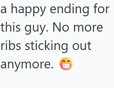 a happy ending for this guy. No more ribs sticking out anymore. ✪