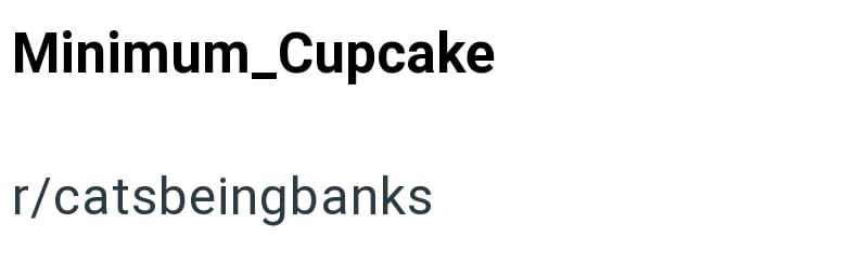Minimum_Cupcake r/catsbeingbanks