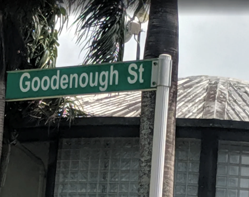 Goodenough St
