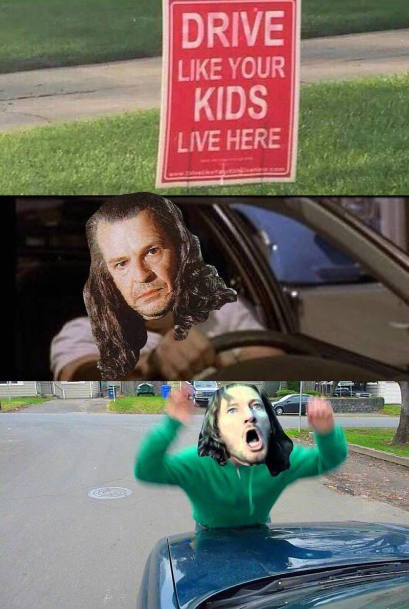DRIVE LIKE YOUR KIDS LIVE HERE