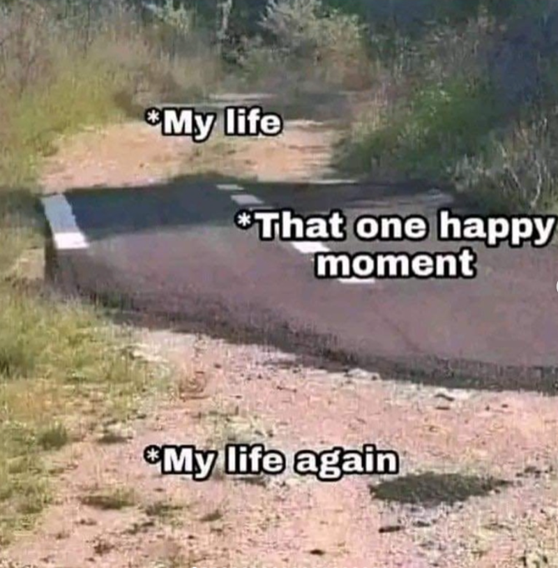 *My life *That one happy moment *My life again