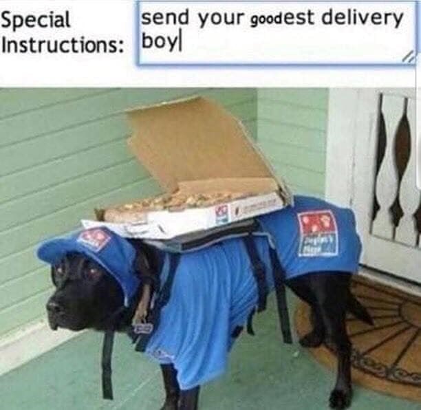 send your good est delivery Special Instructions: boyl