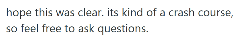 hope this was clear. its kind of a crash course, so feel free to ask questions.