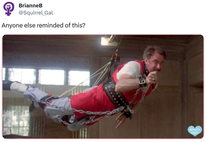 BrianneB @Squirrel_Gal Anyone else reminded of this? BEAUTY DART