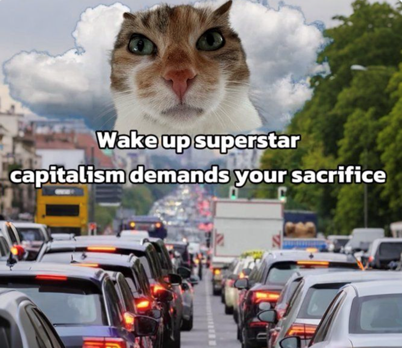 Wake up superstar capitalism demands your sacrifice