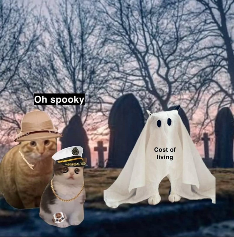 Oh spooky Cost of living