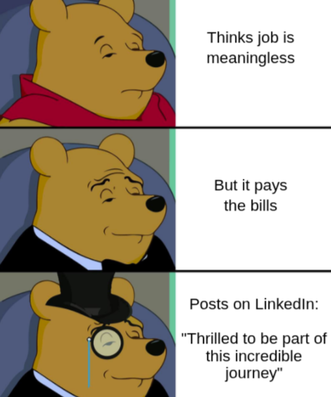་་ Thinks job is meaningless But it pays the bills Posts on LinkedIn: "Thrilled to be part of this incredible journey"