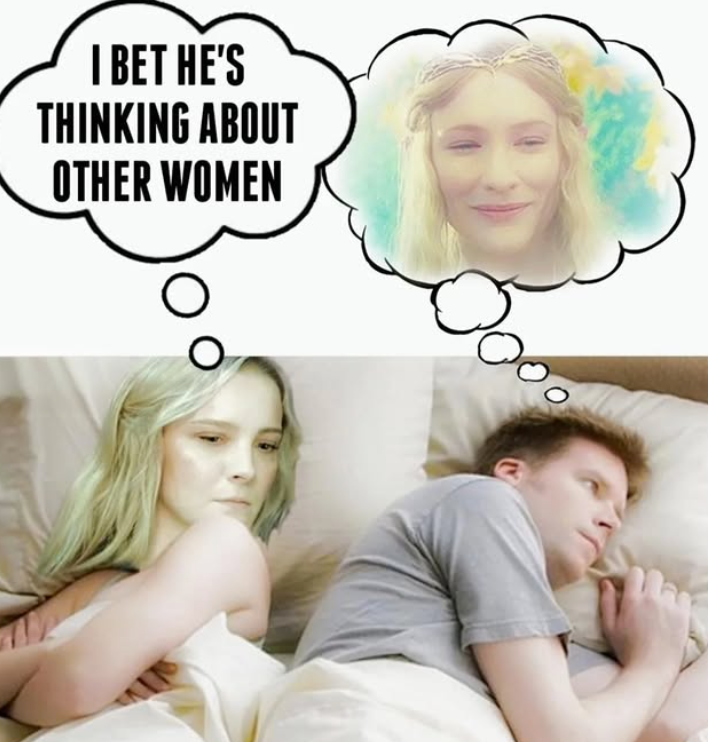 I BET HE'S THINKING ABOUT OTHER WOMEN