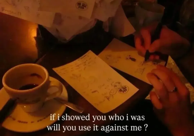 if i showed you who i was will you use it against me?