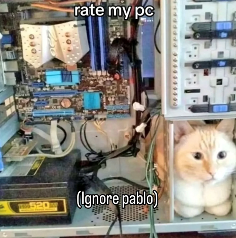 rate my pc Hx520w (Ignore pablo)
