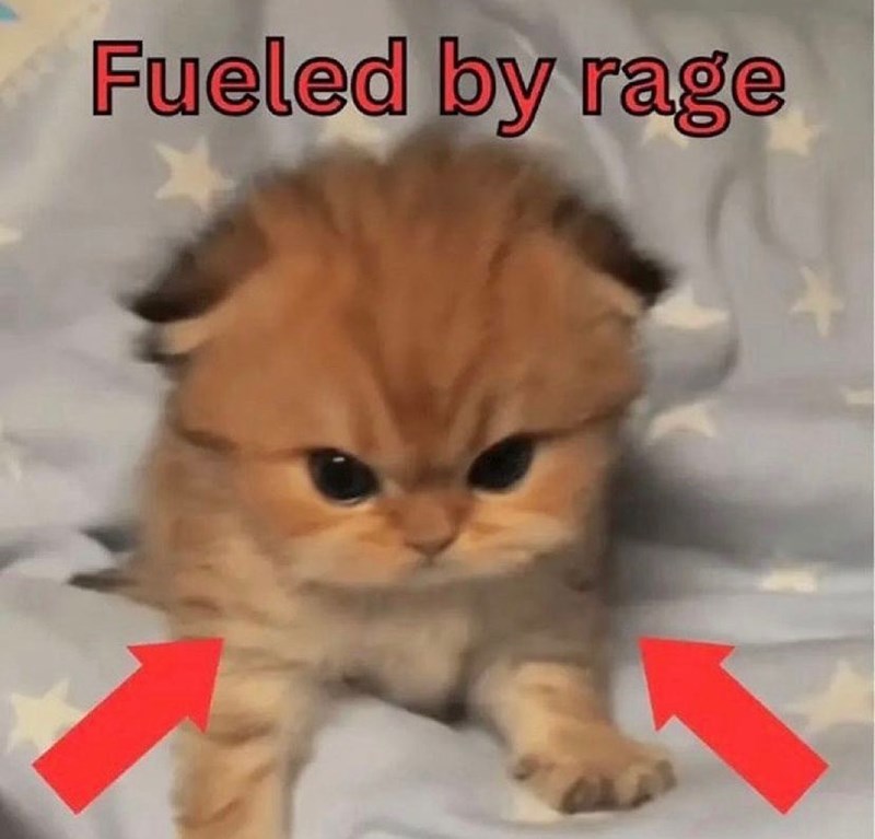 Fueled by rage