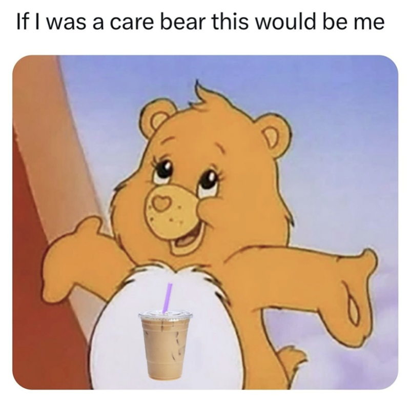 If I was a care bear this would be me