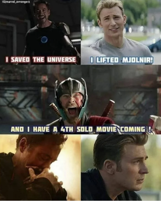 IG|marvel avvengerz I SAVED THE UNIVERSE I LIFTED MJOLNIR! AND I HAVE A 4TH SOLO MOVIE COMING!