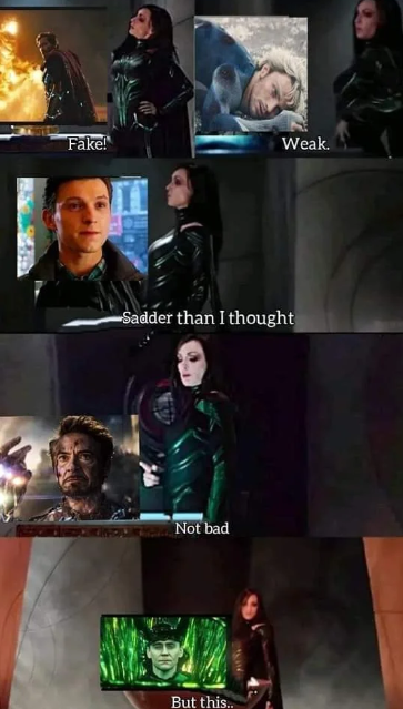 Fake! Weak. Sadder than I thought Not bad But this..