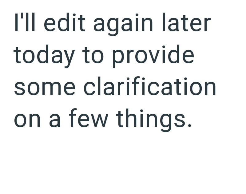 I'll edit again later today to provide some clarification on a few things.