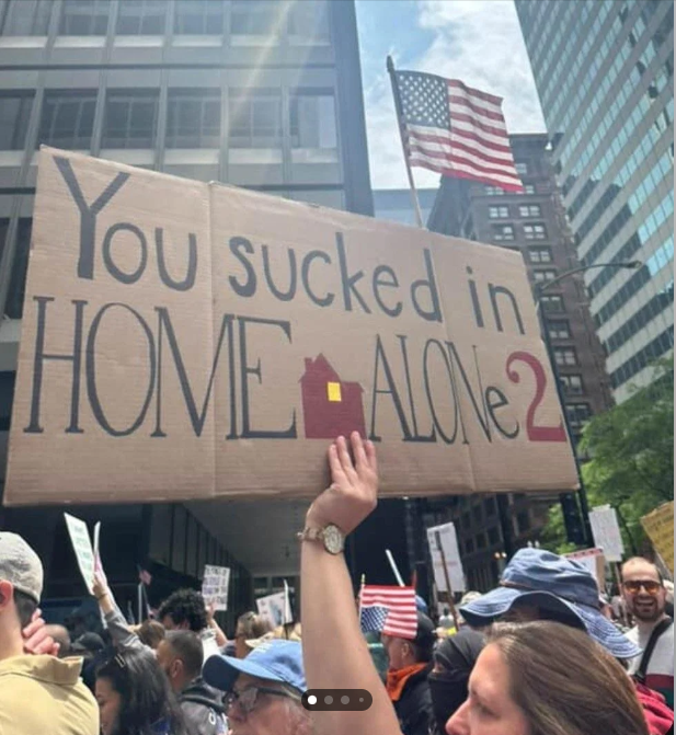 You sucked in HOME ALONE 2