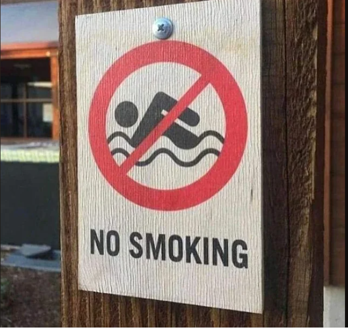 NO SMOKING