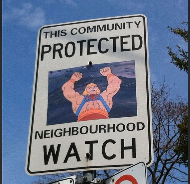 THIS COMMUNITY PROTECTED NEIGHBOURHOOD WATCH