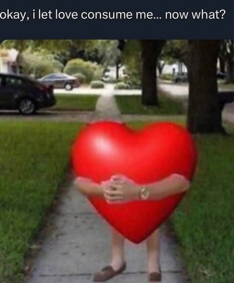 okay, i let love consume me... now what?