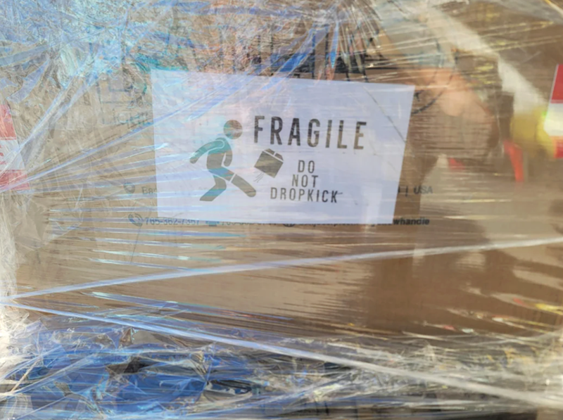 Ba 705-362-7327 FRAGILE DO NOT DROPKICK USA whandie
