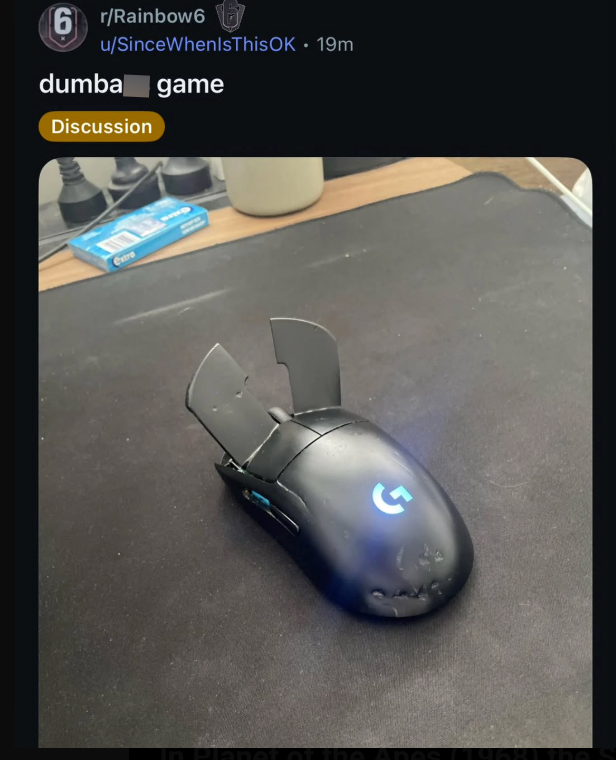 6r/Rainbow6 u/Since WhenlsThisOK • 19m dumba game Discussion Extro In Planet of the Apes L the S